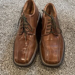 Skechers Men's Brown Leather Oxfords